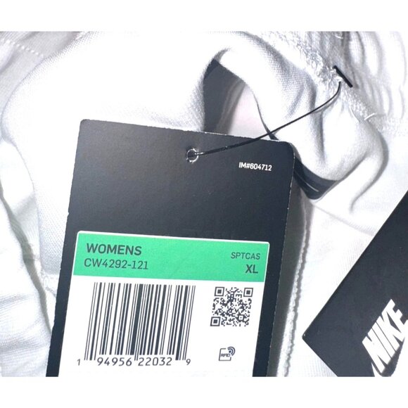 Nike Womens Standard Fit White Joggers XL - Picture 8 of 13